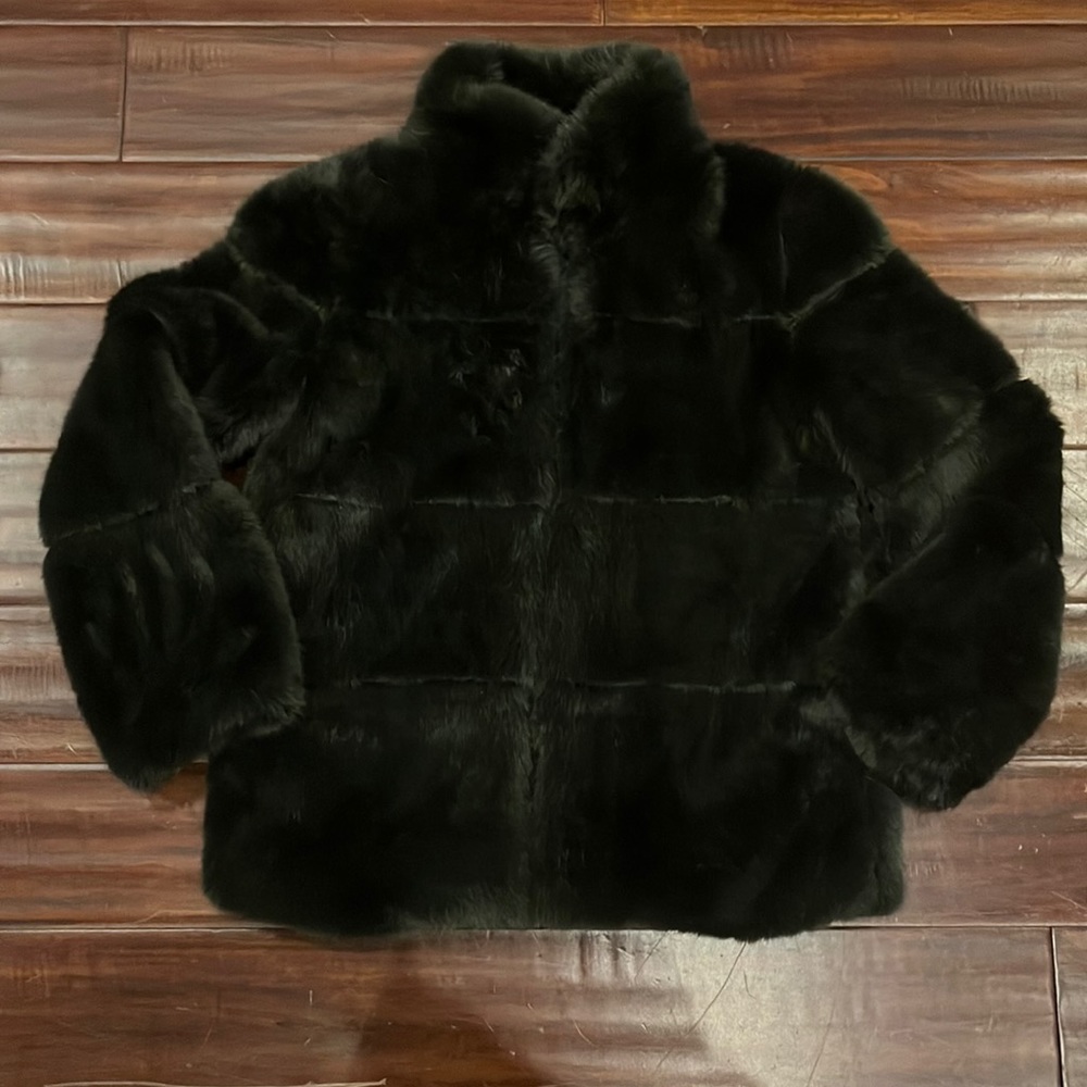 Zara faux fur jacket